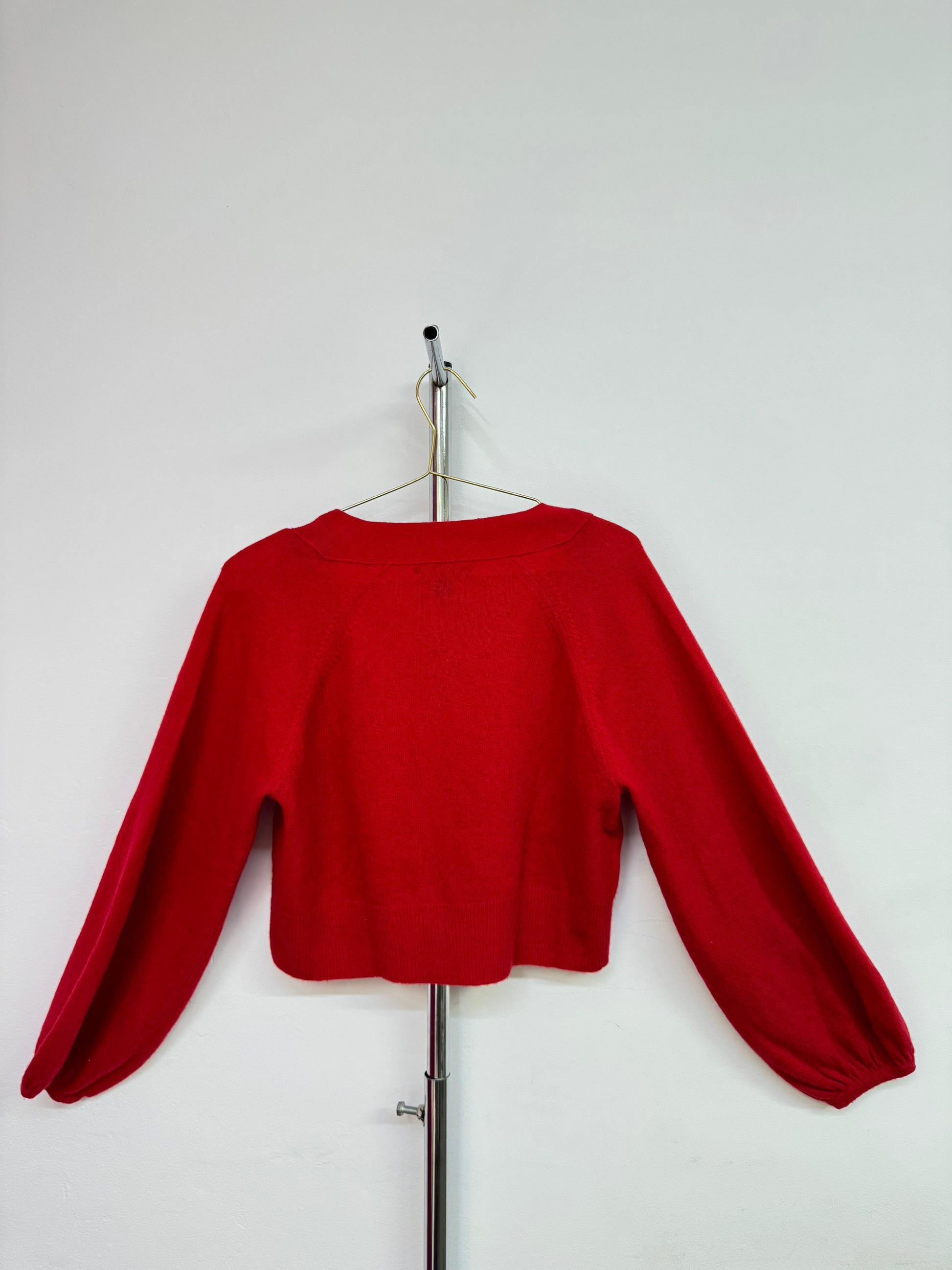 Cardigan Rojo