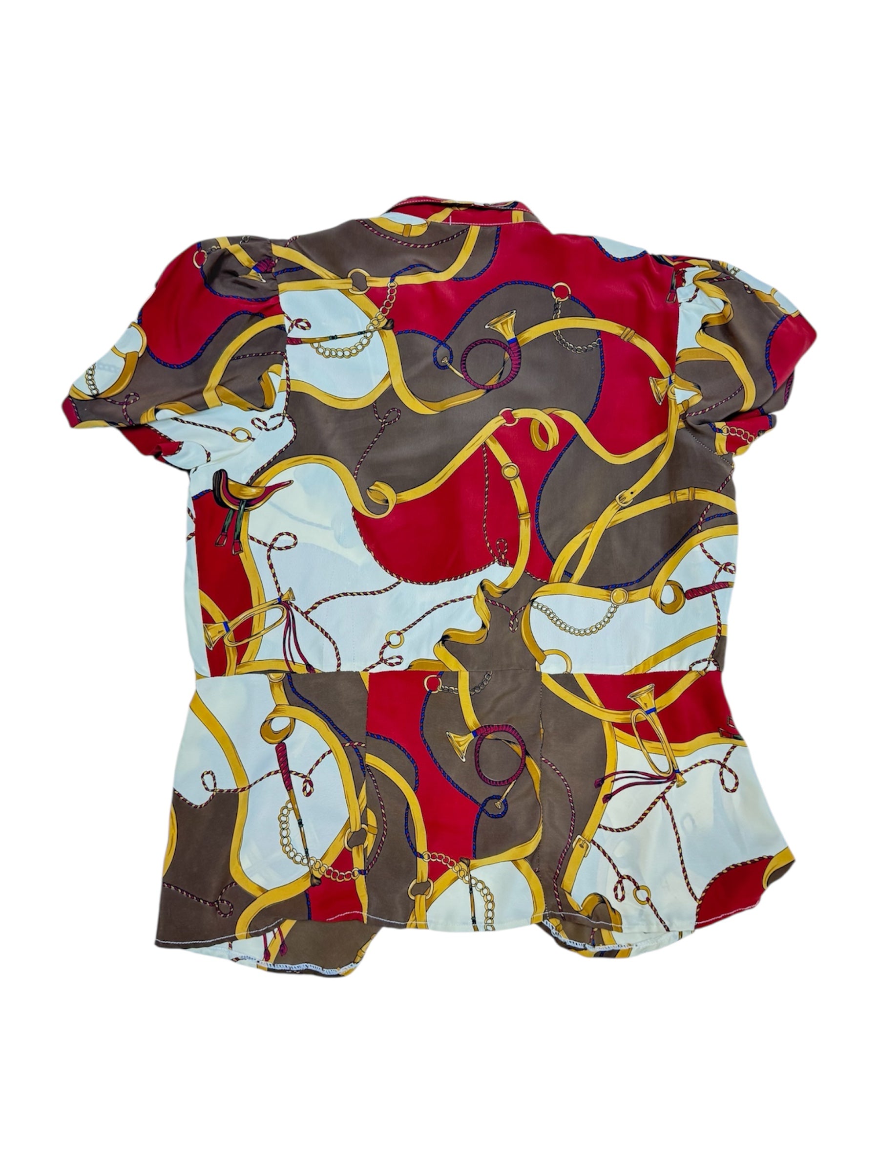 Blusa estampada cadenas