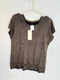 Blusa tejida marrón