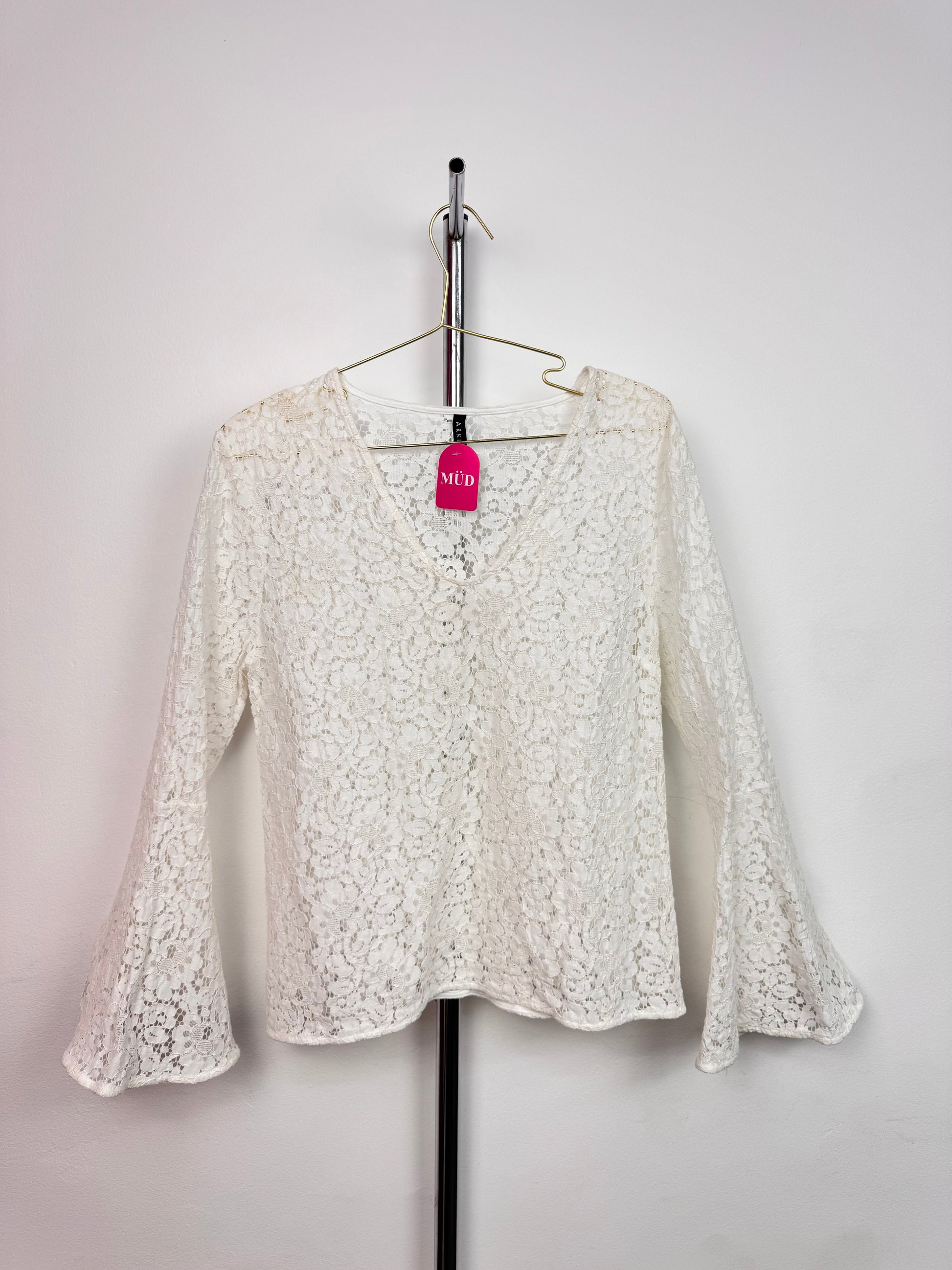 Blusa Encaje Blanca