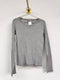 Camiseta gris manga larga