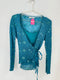Conjunto suéter con lentejuelas y top