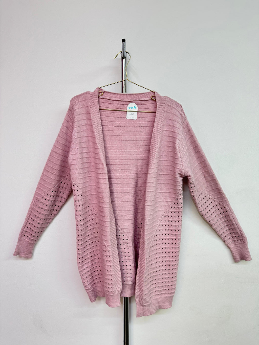 Cardigan Rosa