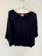 Blusa negra manga ancha
