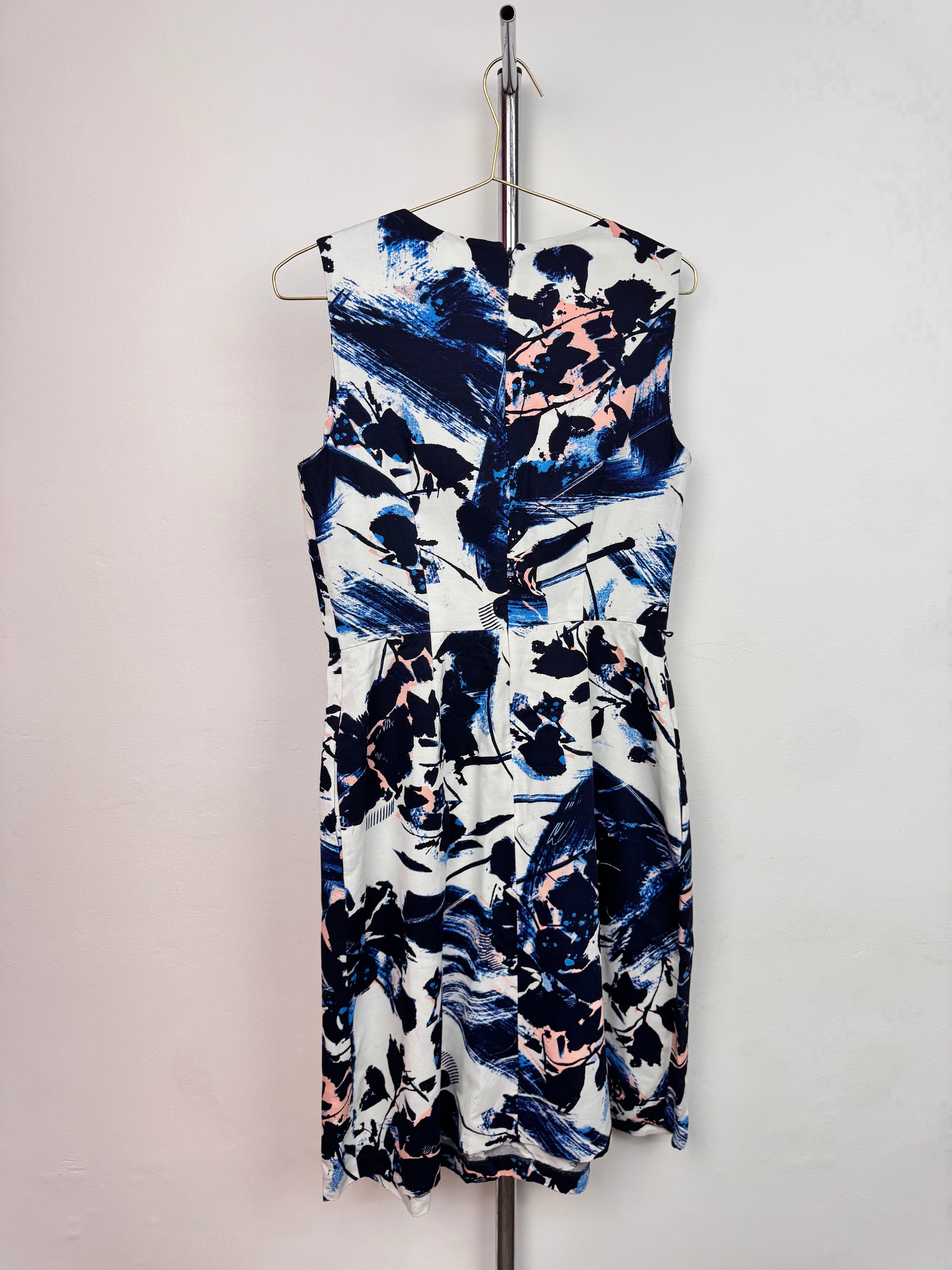 Vestido pinceladas Azules