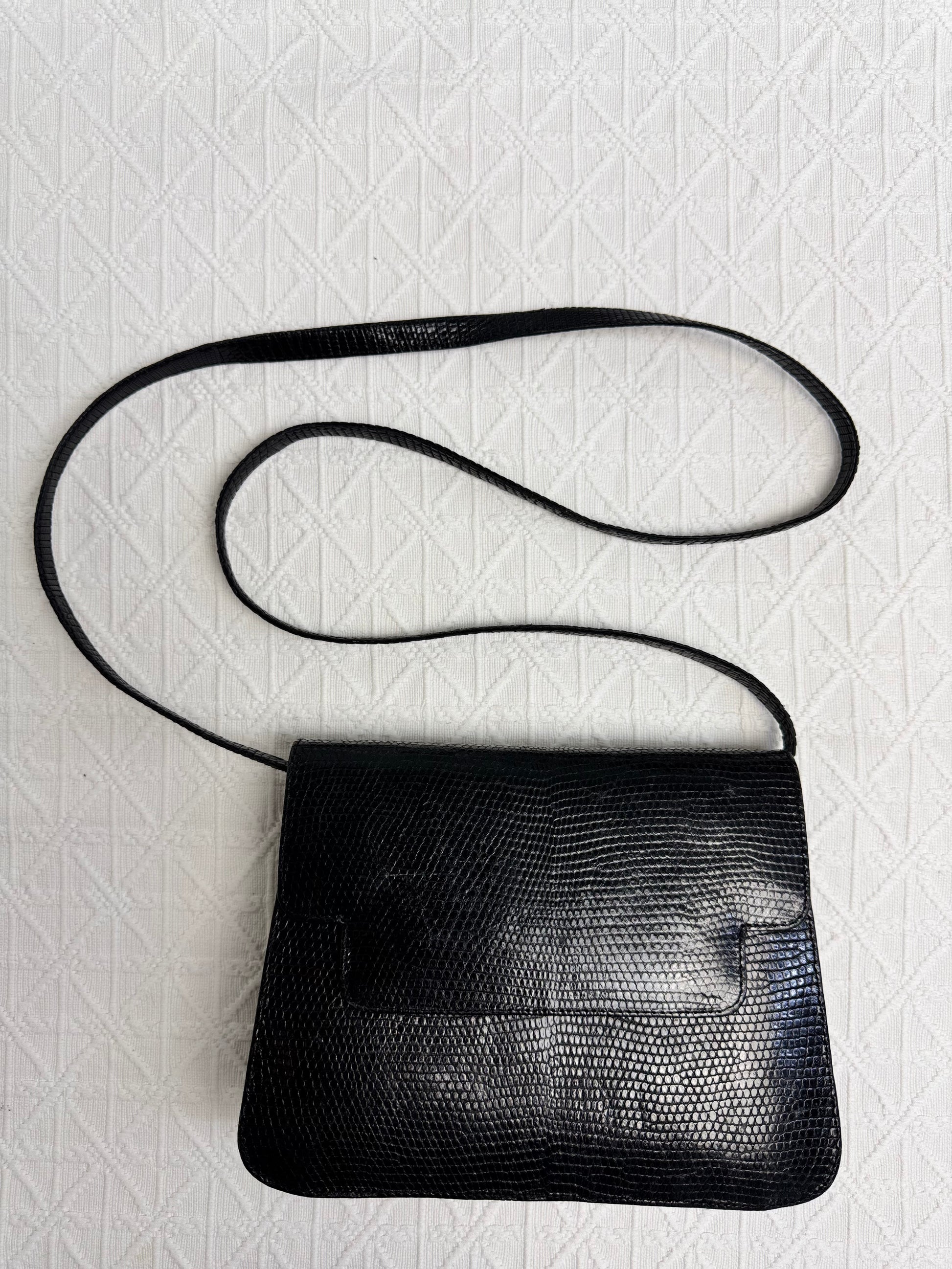 Bolso sintético negro