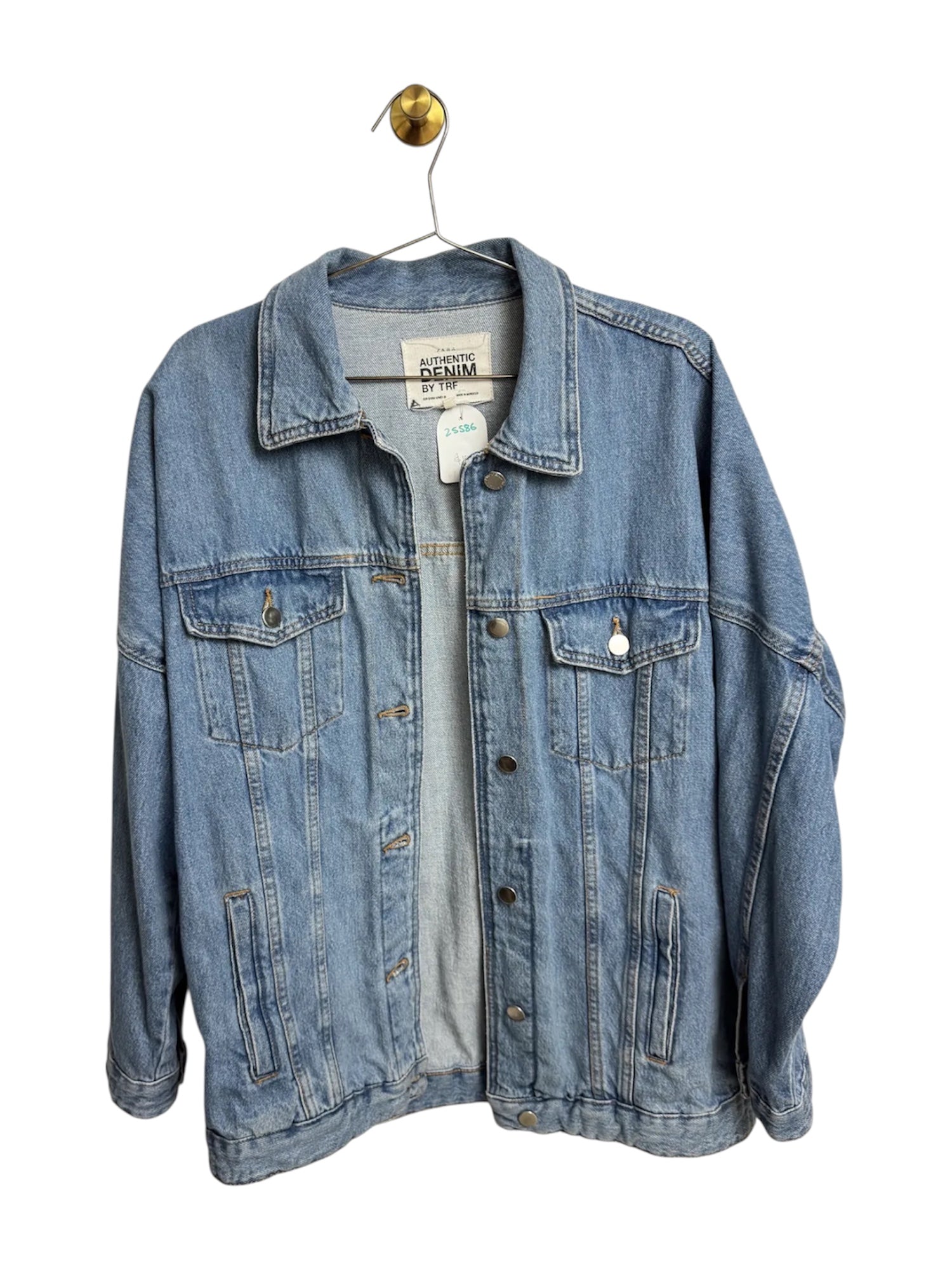 Chaqueta oversize en denim