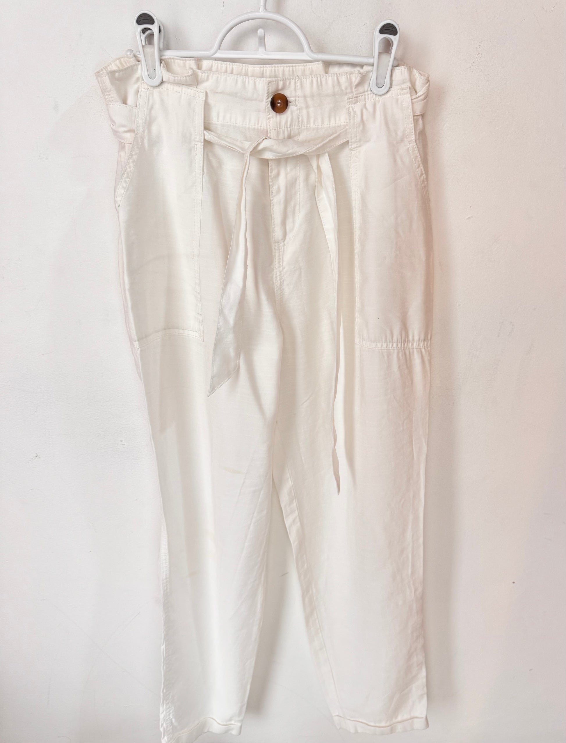 Pantalón Blanco Lazo