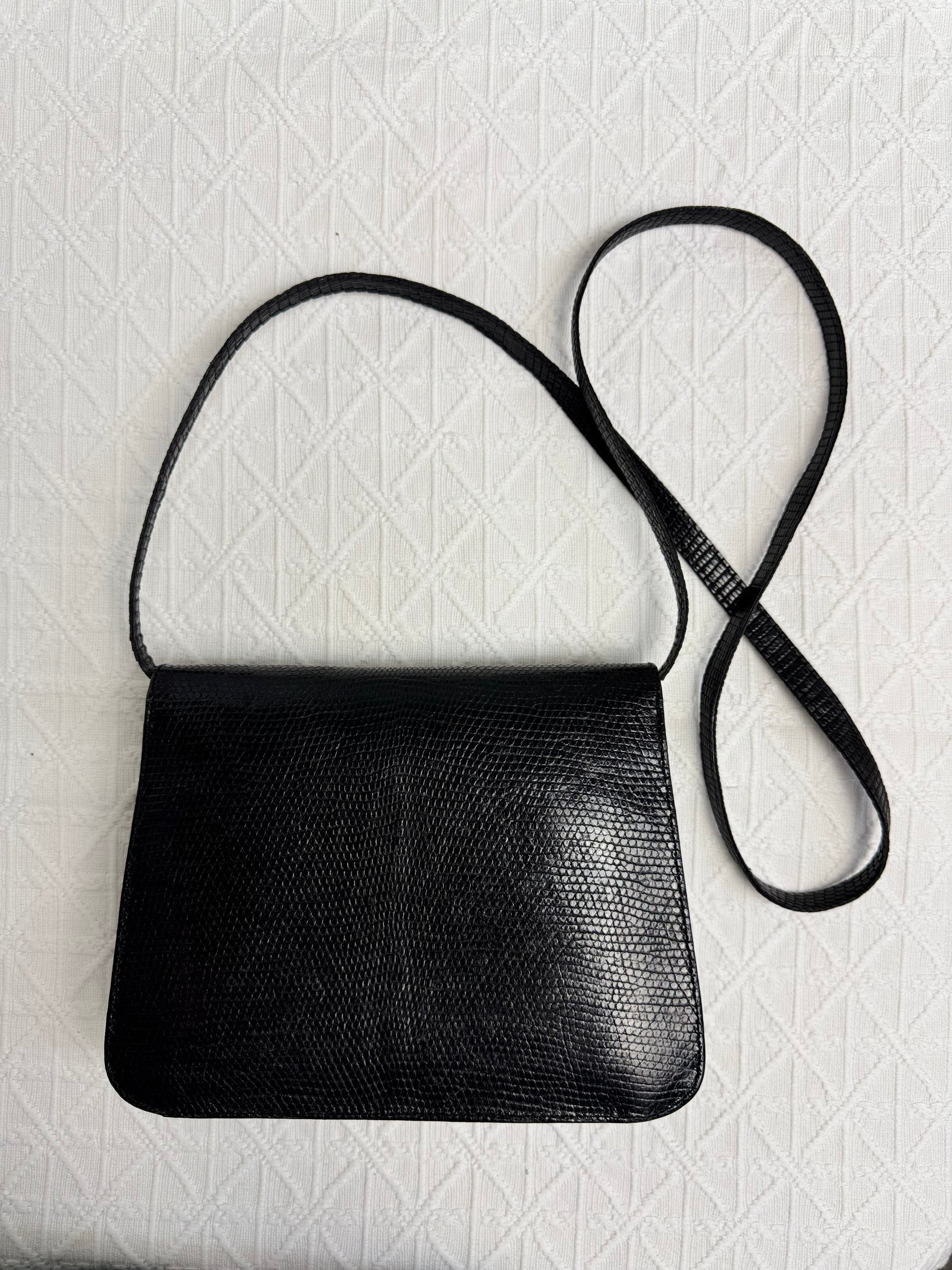 Bolso sintético negro