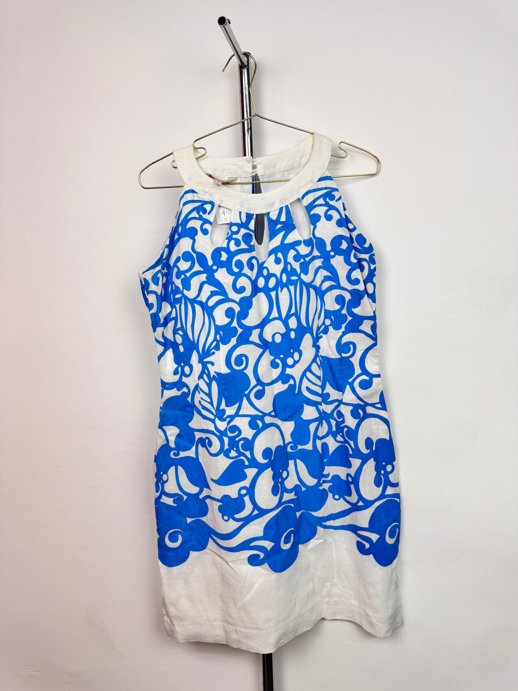 Vestido estampado Azul