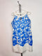 Vestido estampado Azul