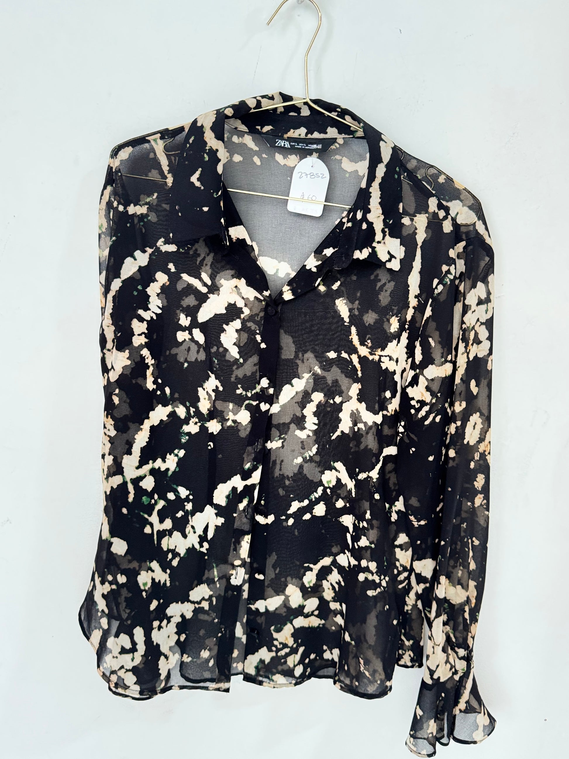 Blusa estampada Zara