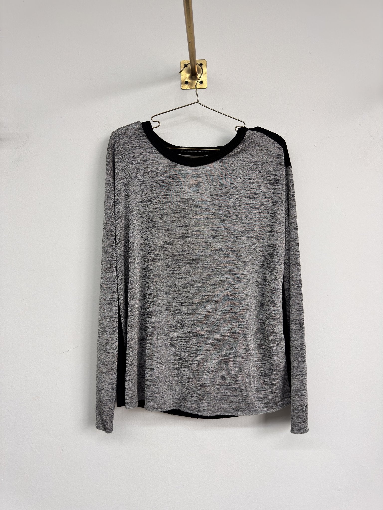 Buso manga larga gris / negros 