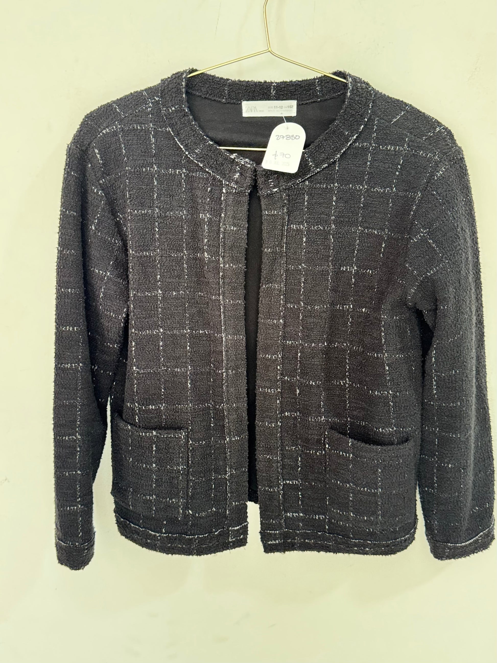 Chaqueta negra Zara