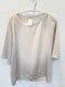 Blusa satinada beige
