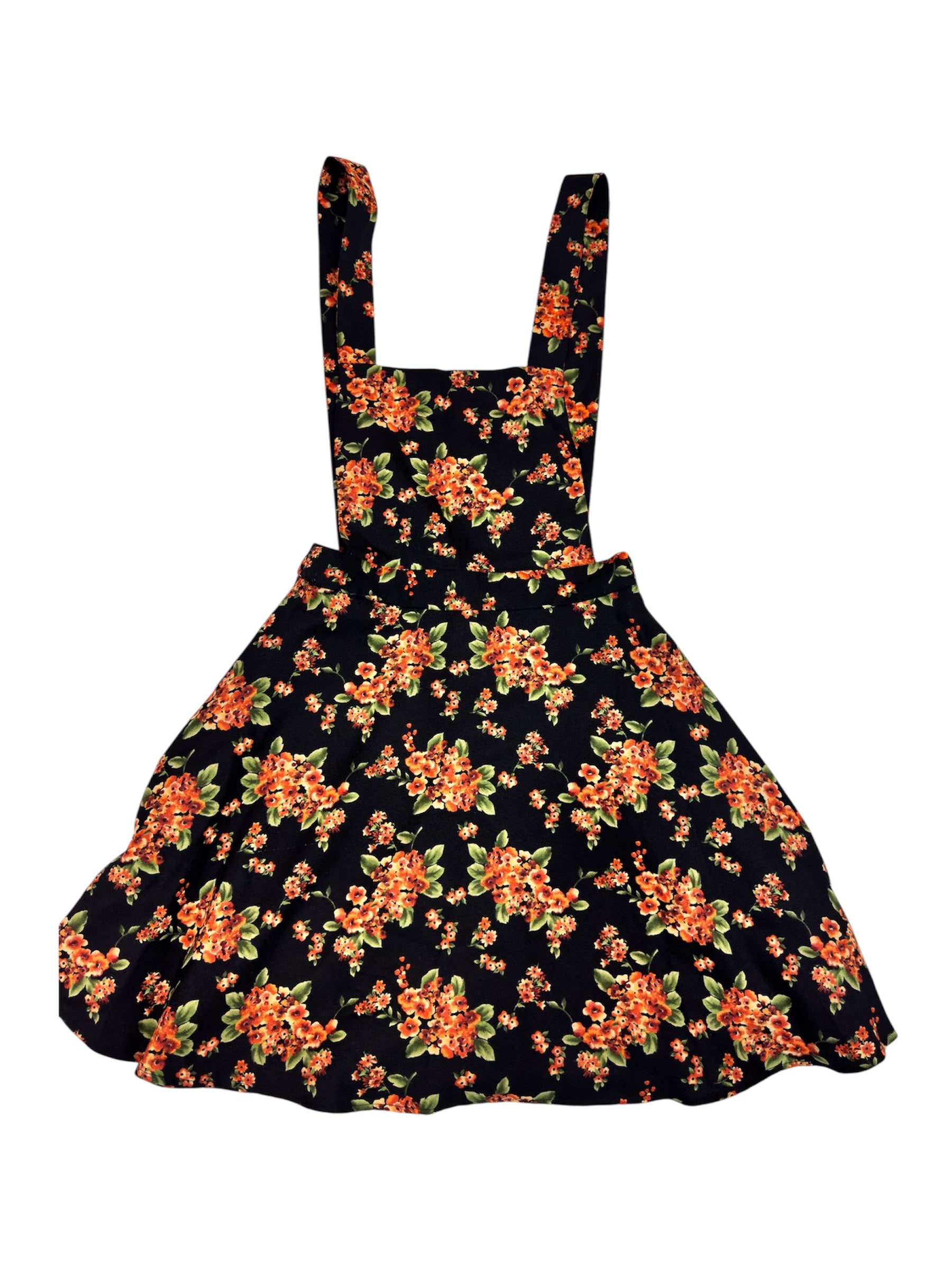 Vestido jumper floral F21