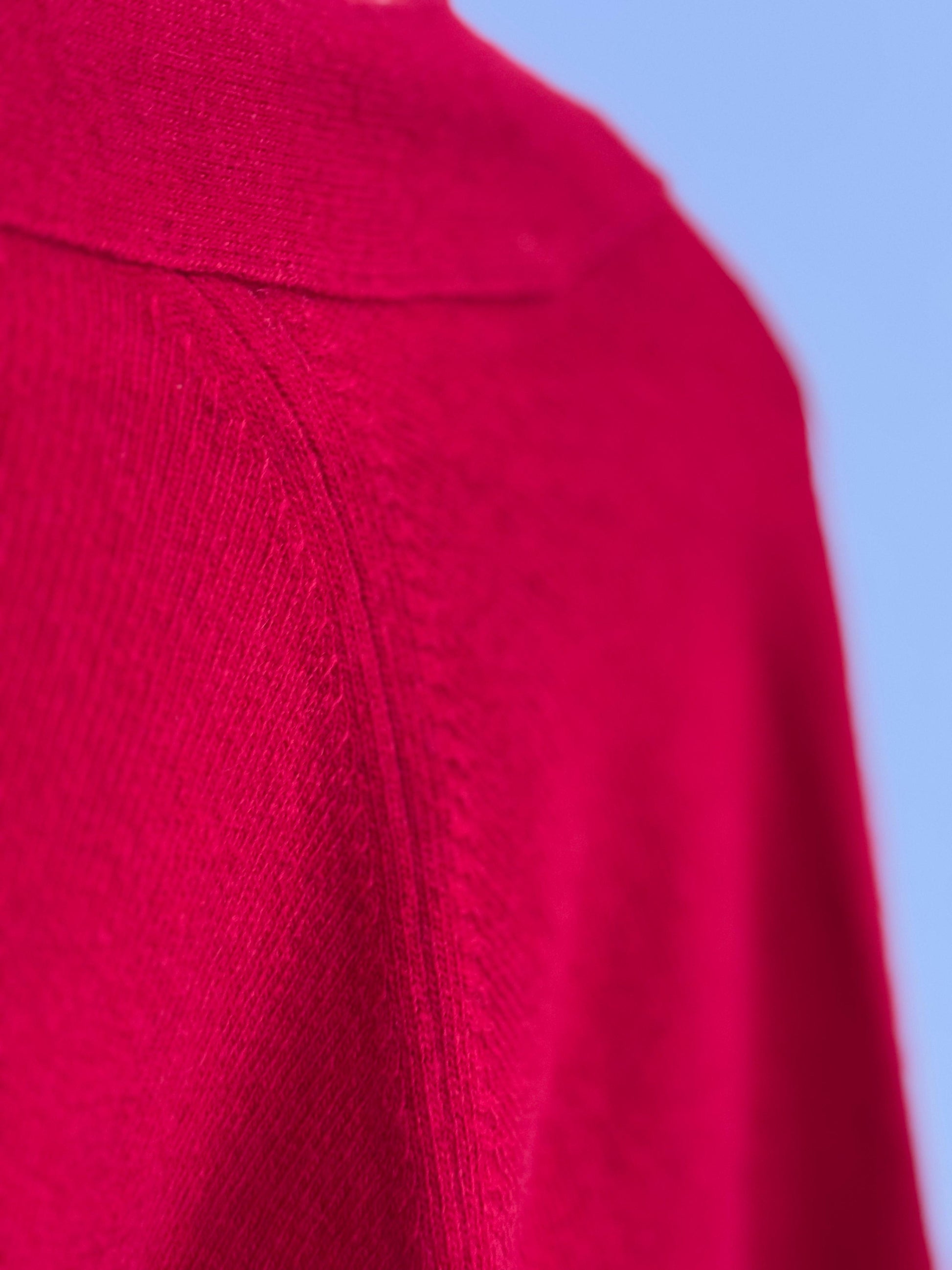 Cardigan Rojo