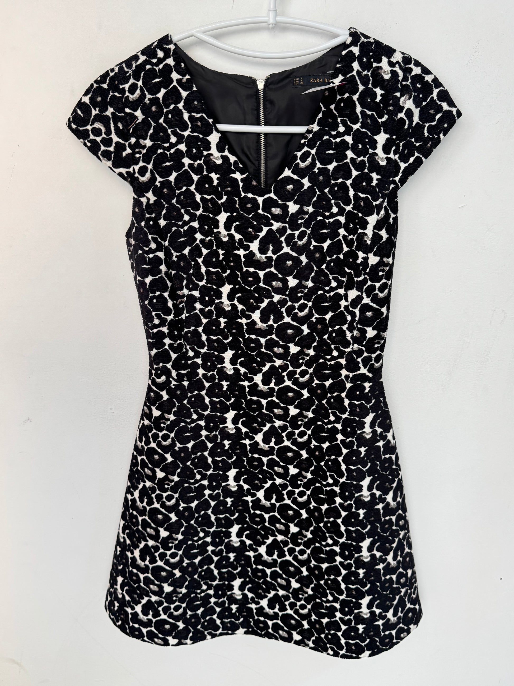 Vestido Zara estampado animal