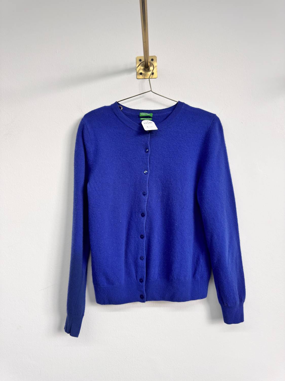 Cárdigan Benetton azul intenso