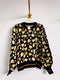 Suéter estampado animal print