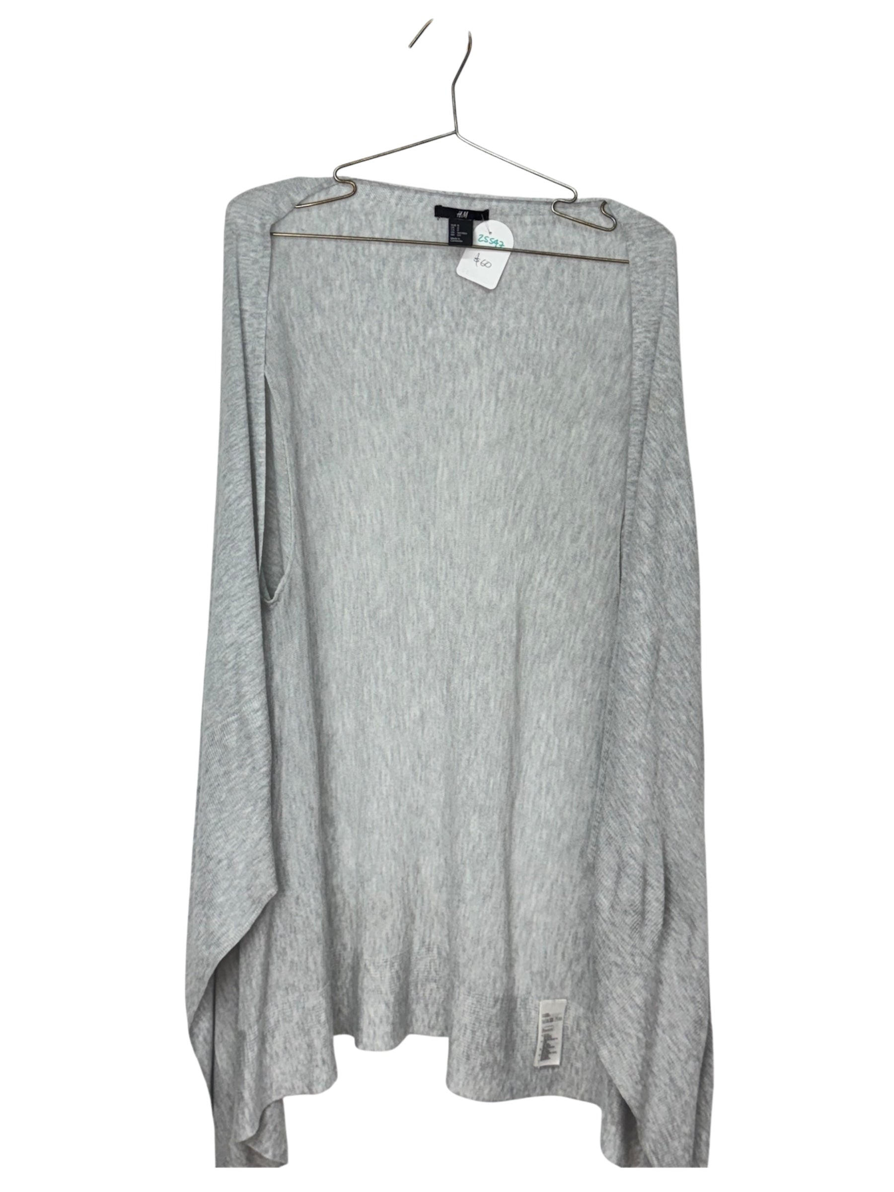 Cárdigan abierto gris H&M