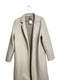 Abrigo largo beige Zara