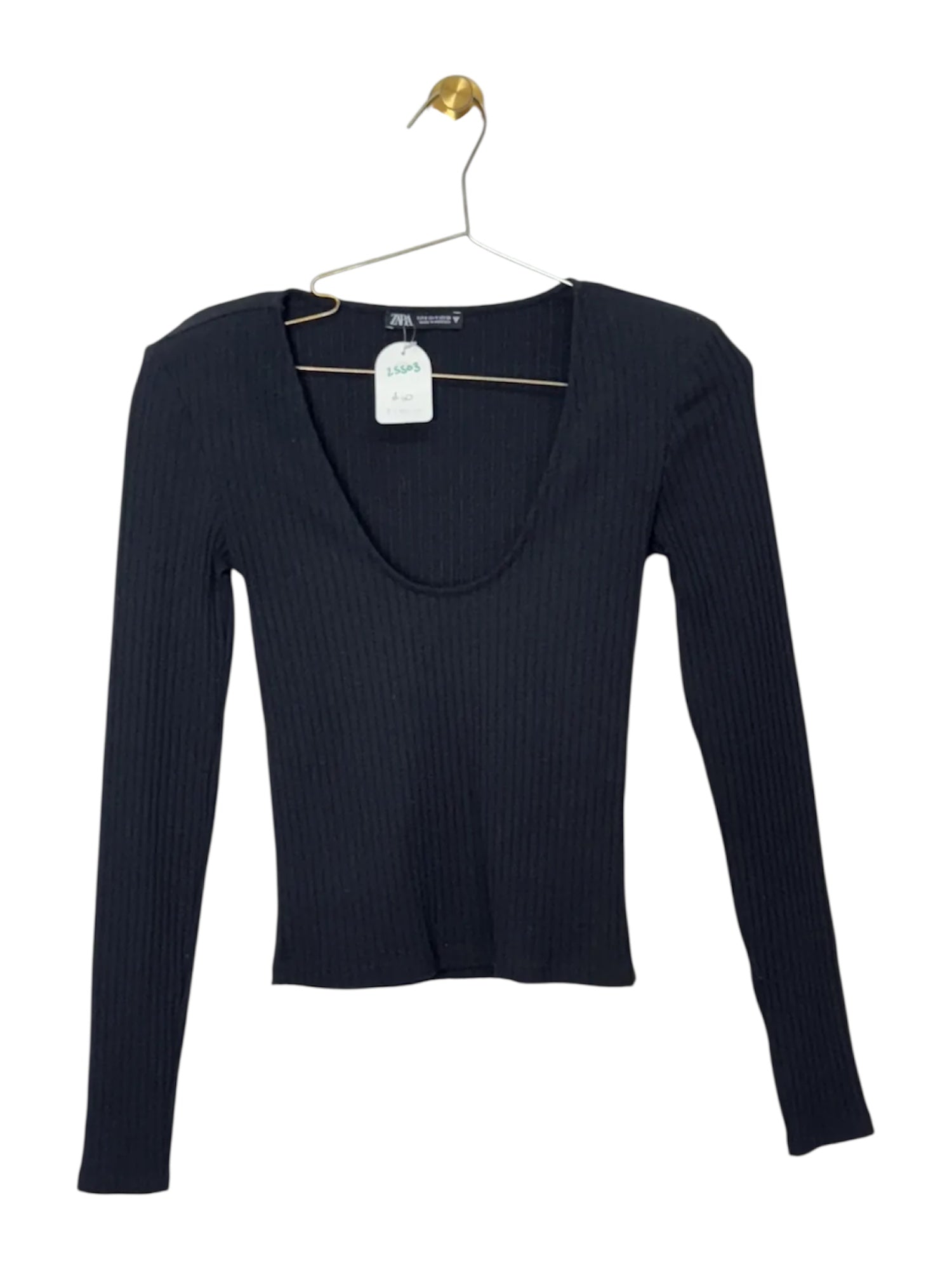 Top manga larga Zara