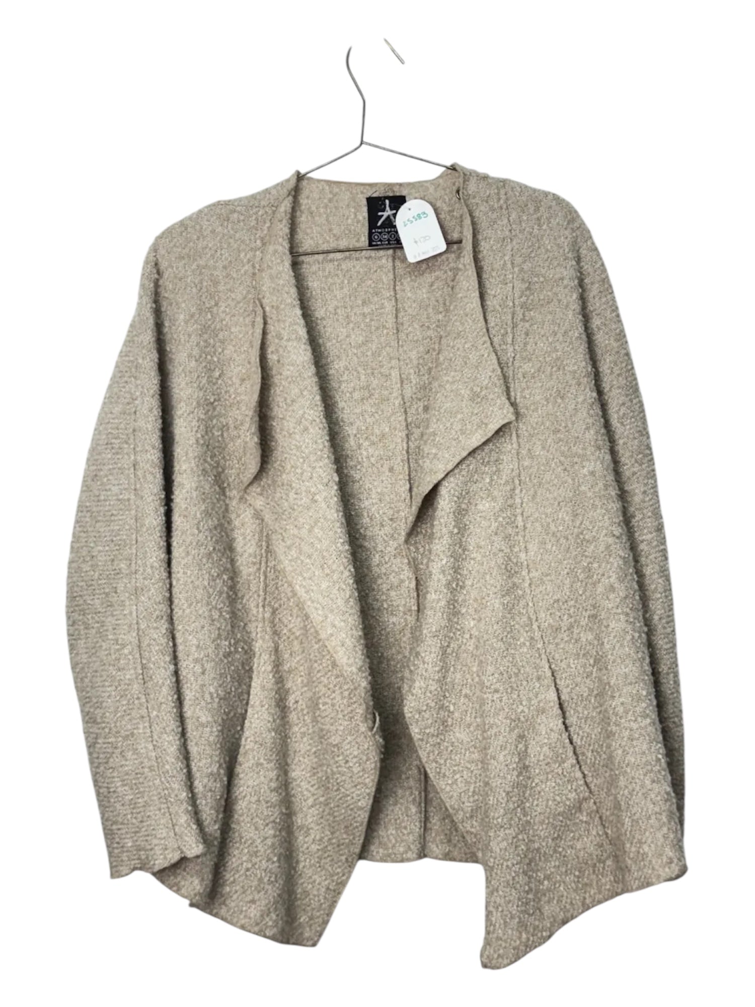 Chaqueta cardigan beige