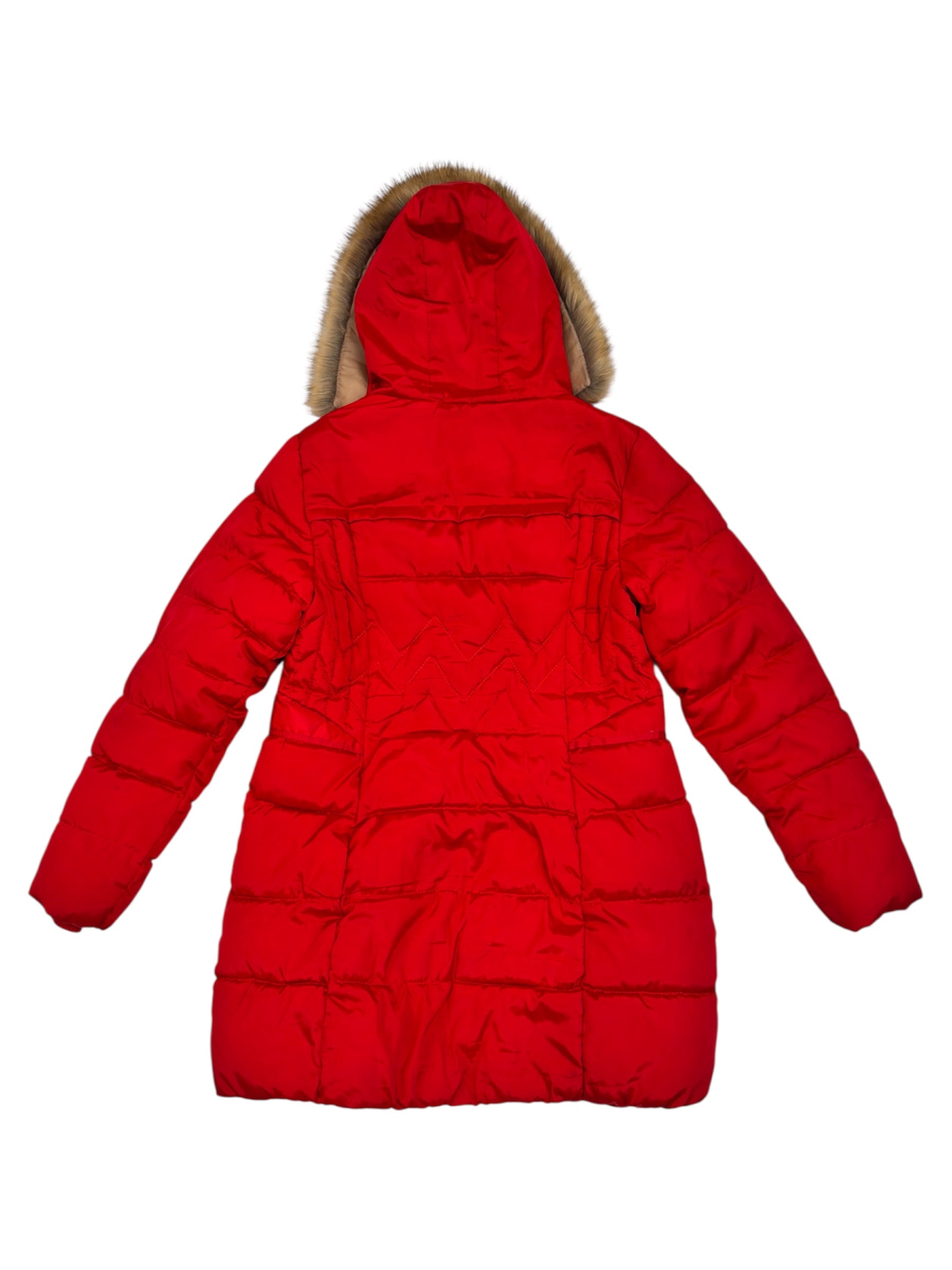 Chaqueta acolchada roja