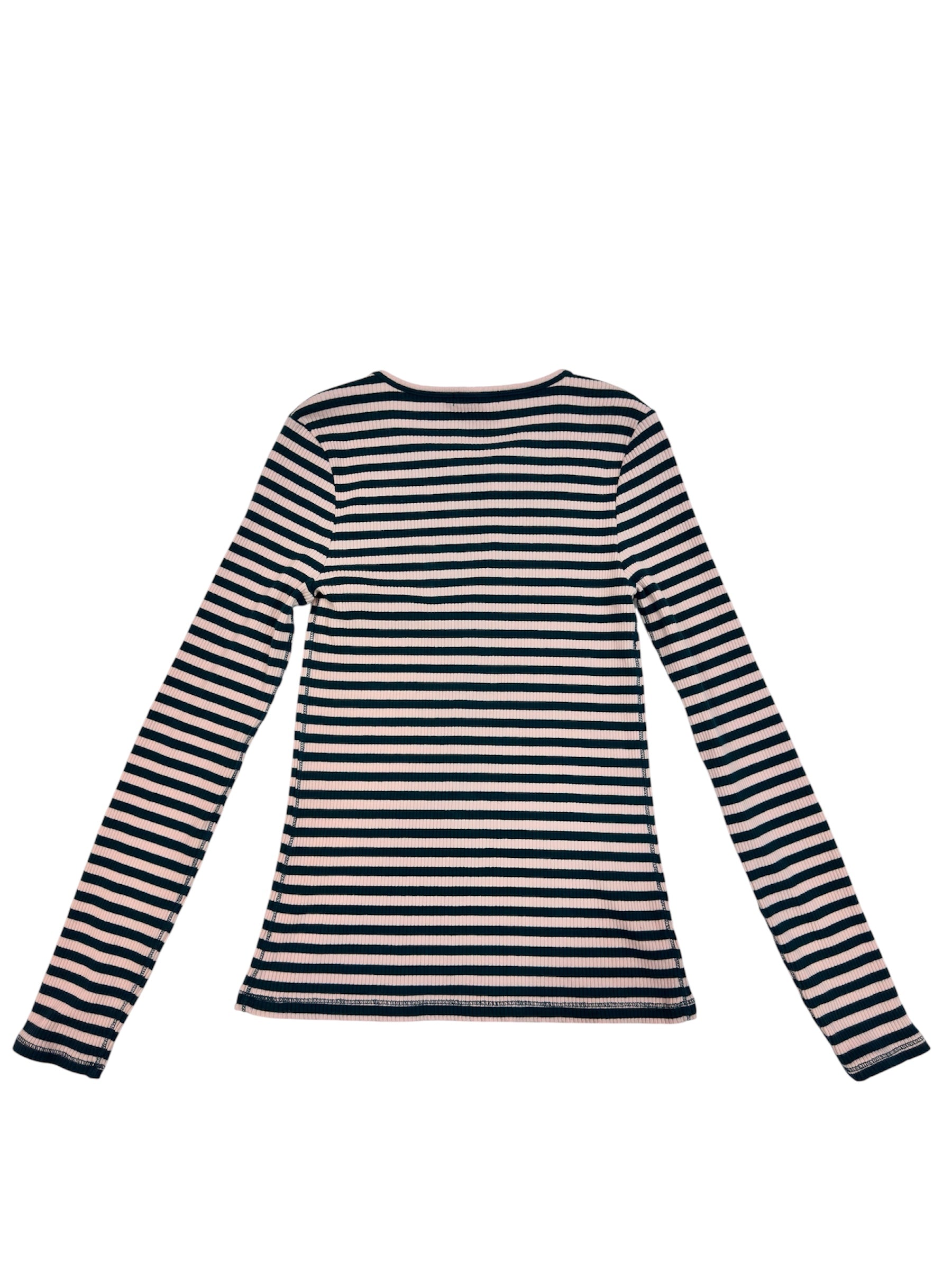 Blusa a rayas manga larga