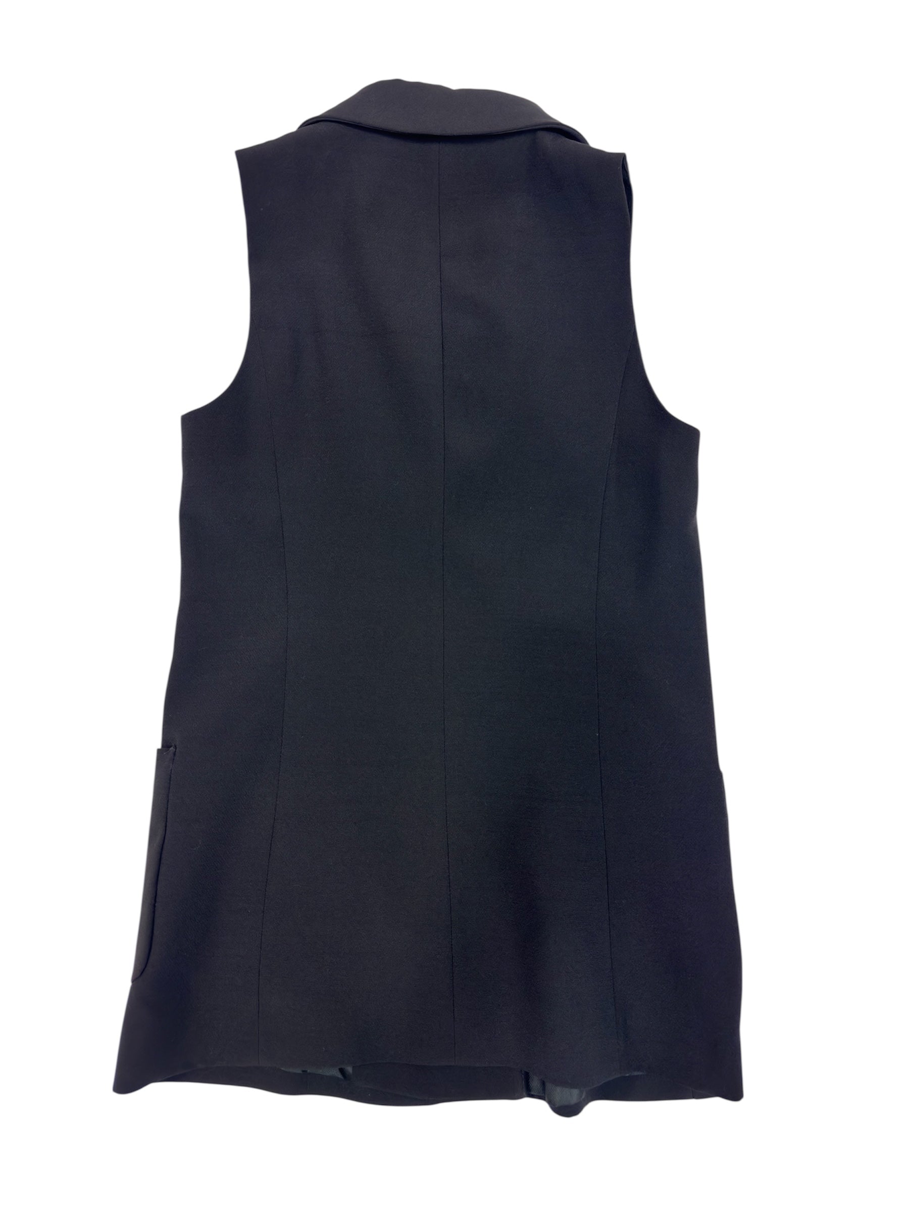 Chaleco negro Zara