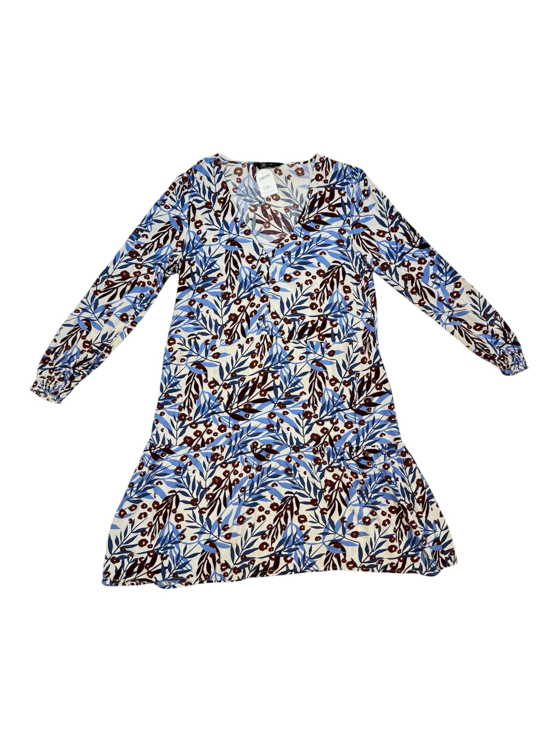 Blusa estampada hojas