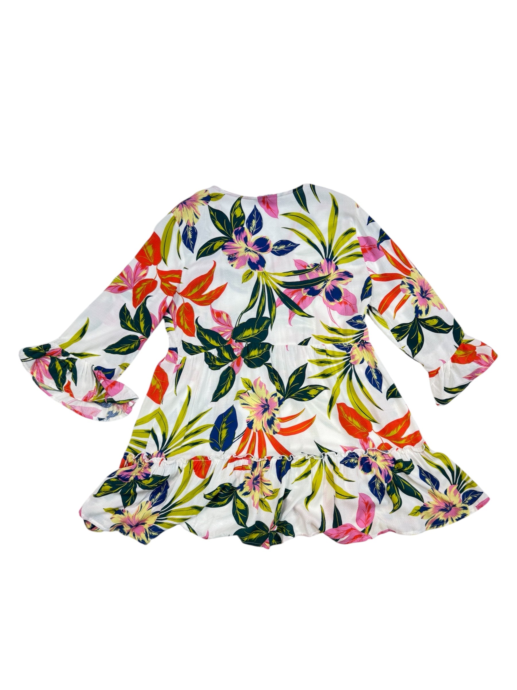 Blusa estampado tropical