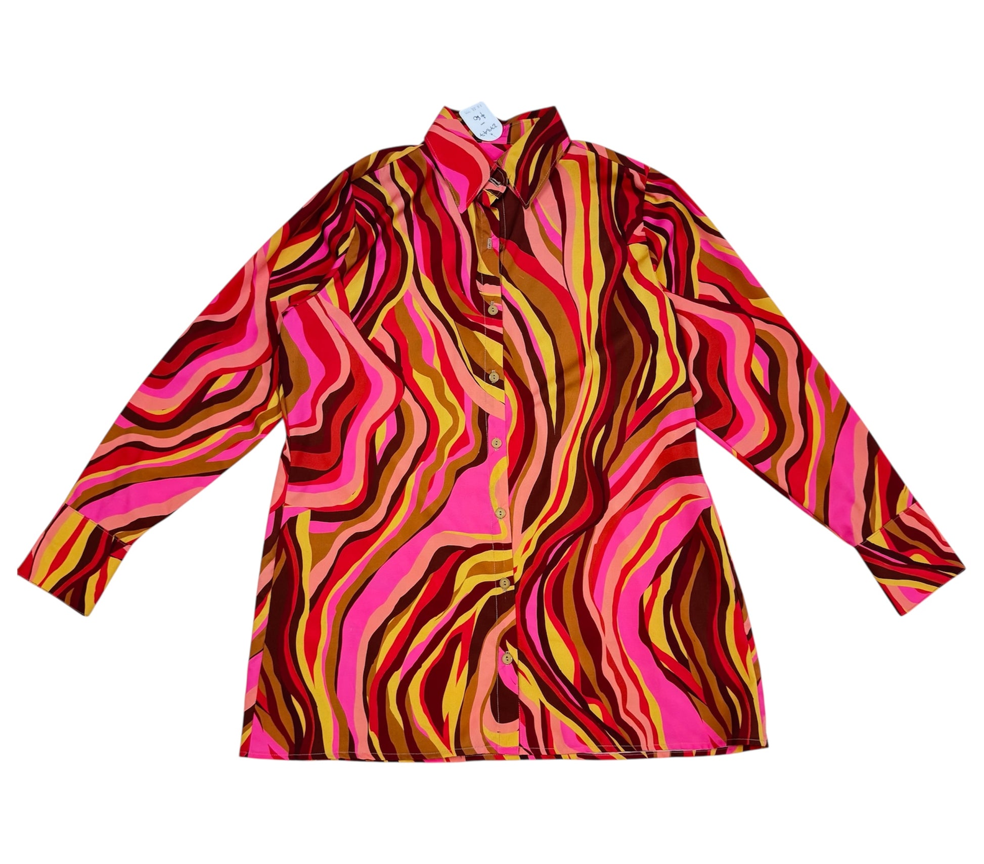 Blusa estampado abstracto