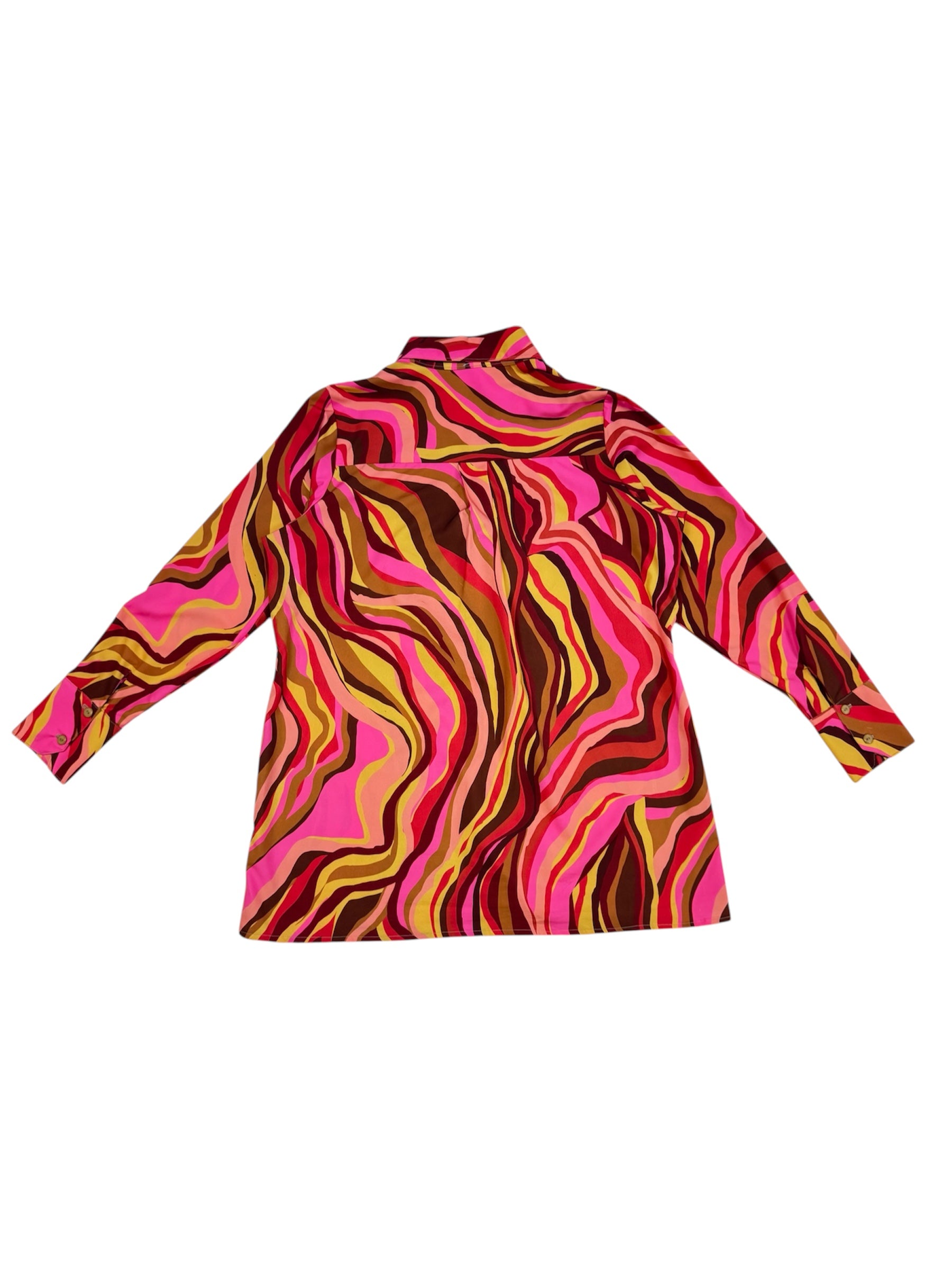 Blusa estampado abstracto