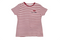 Camiseta rayas rojas y blancas con bordado