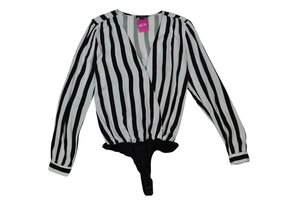 Body blusa a rayas