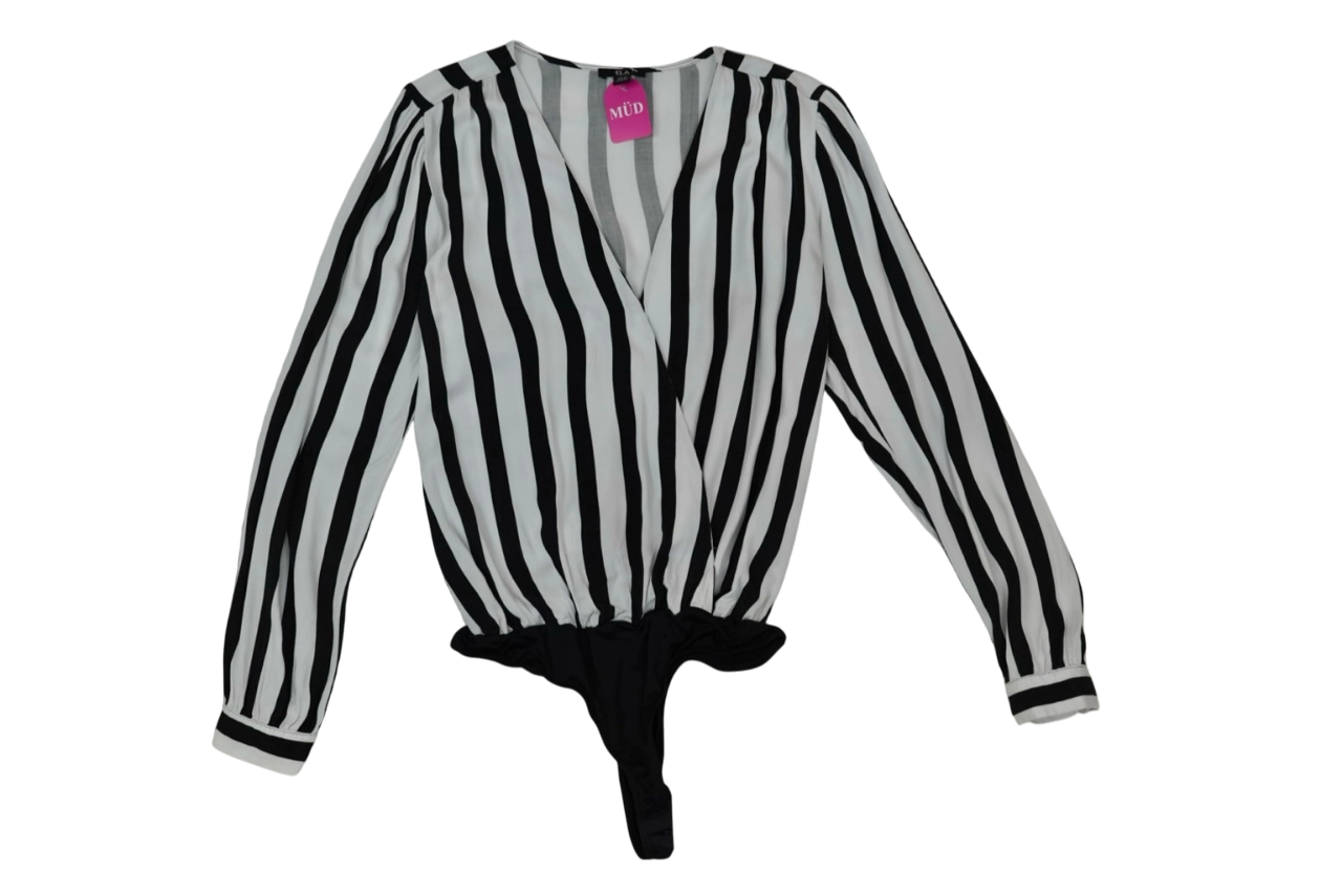 Body blusa a rayas