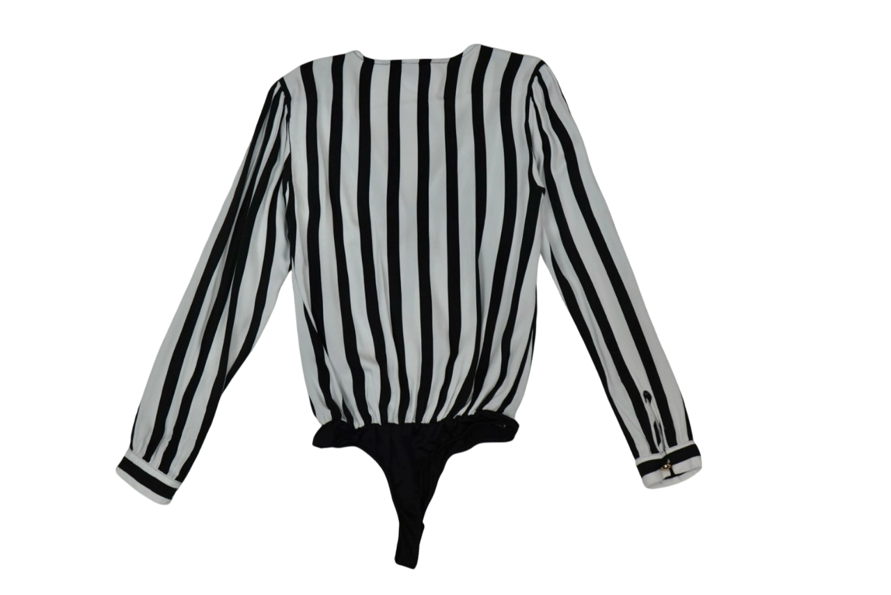 Body blusa a rayas
