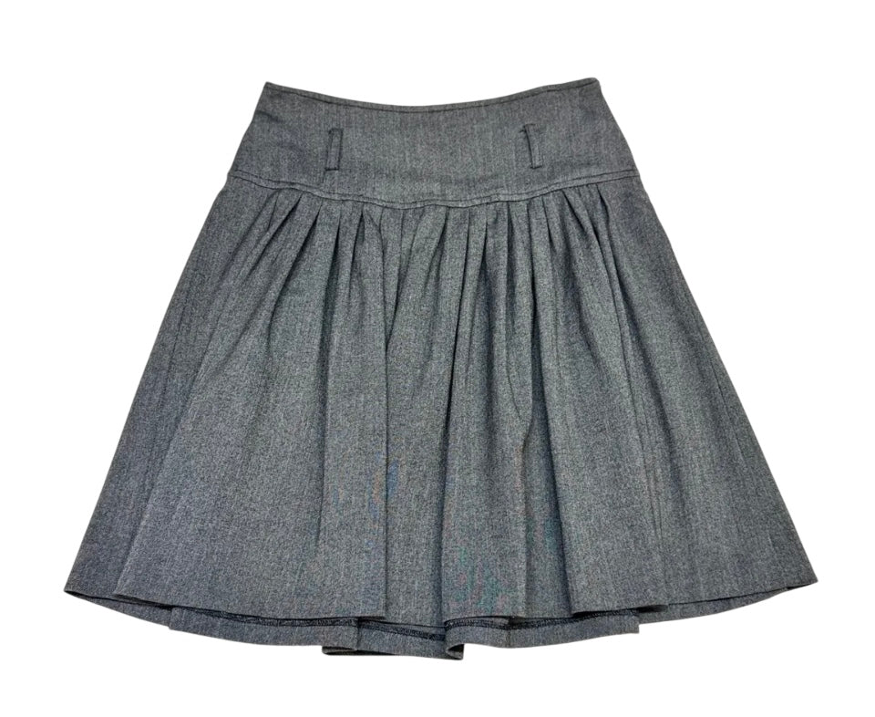 Falda gris de vestir ZARA