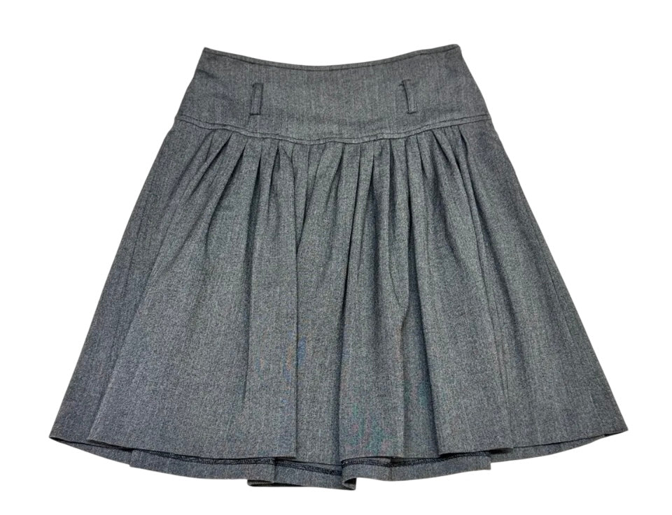 Falda gris de vestir ZARA
