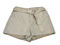 Short beige con cinturón