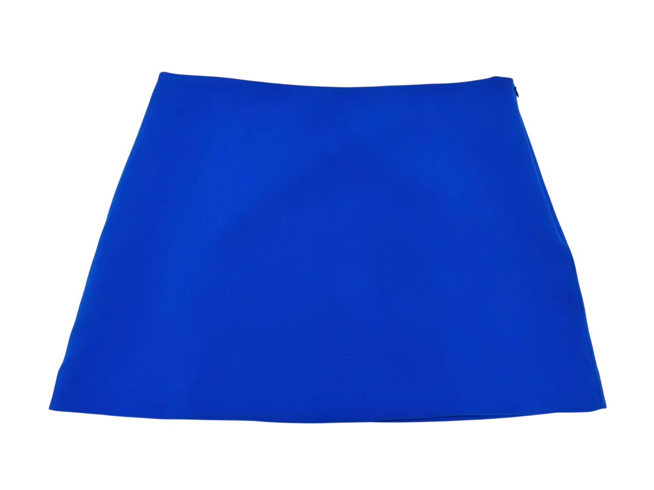 Falda corta azul eléctrico ZARA