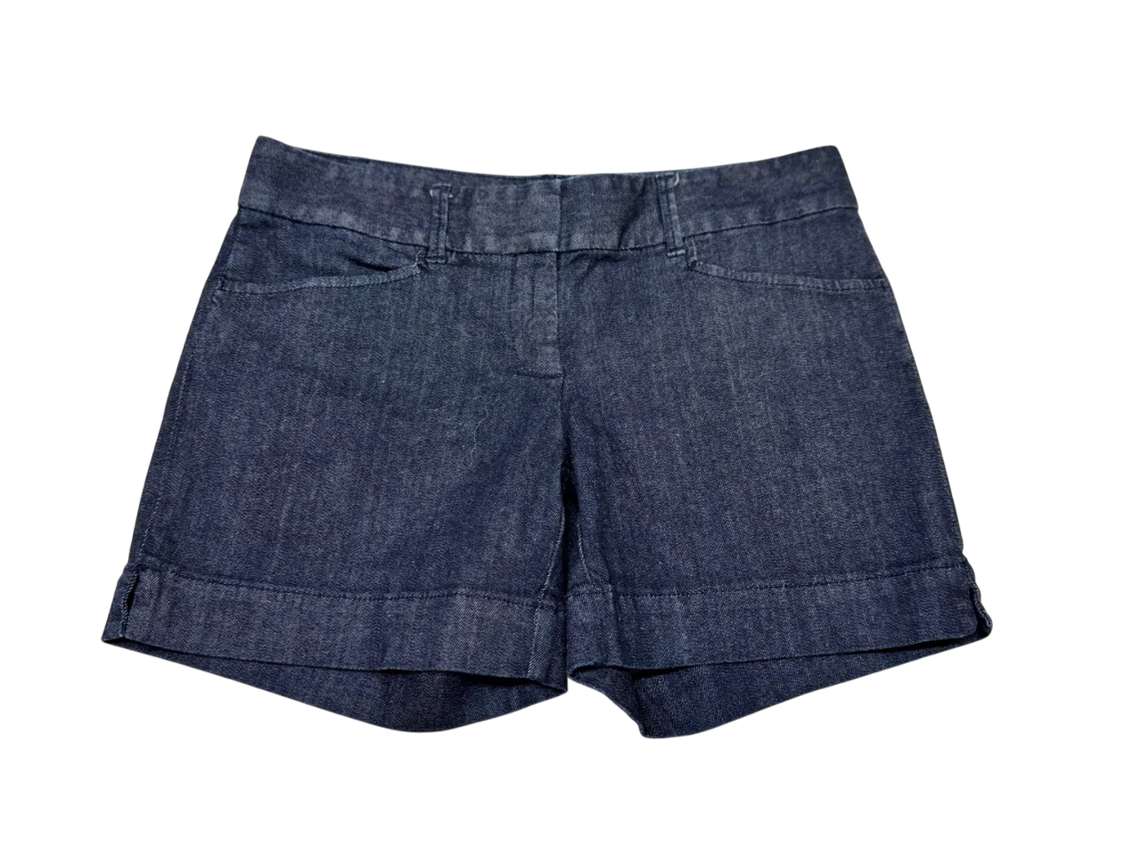 Short denim azul oscuro