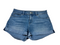 Short denim azul con doblez