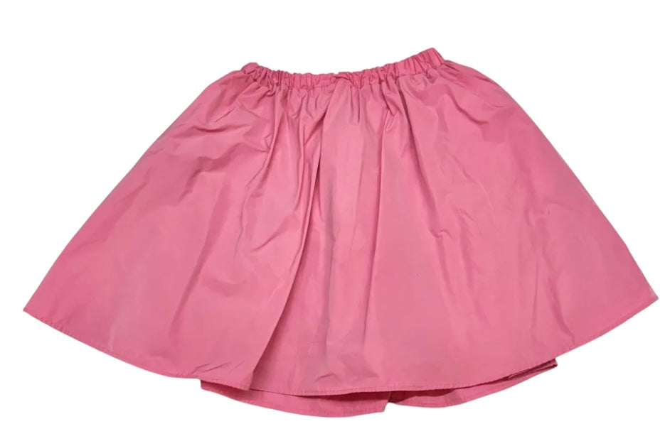 Falda rosa con pretina elástica