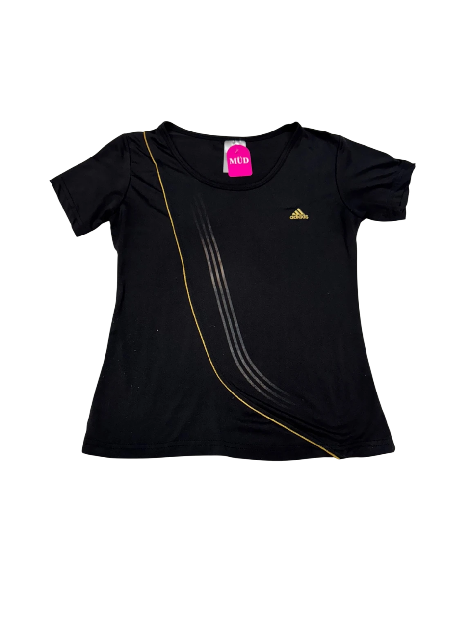 Camiseta deportiva negra Adidas