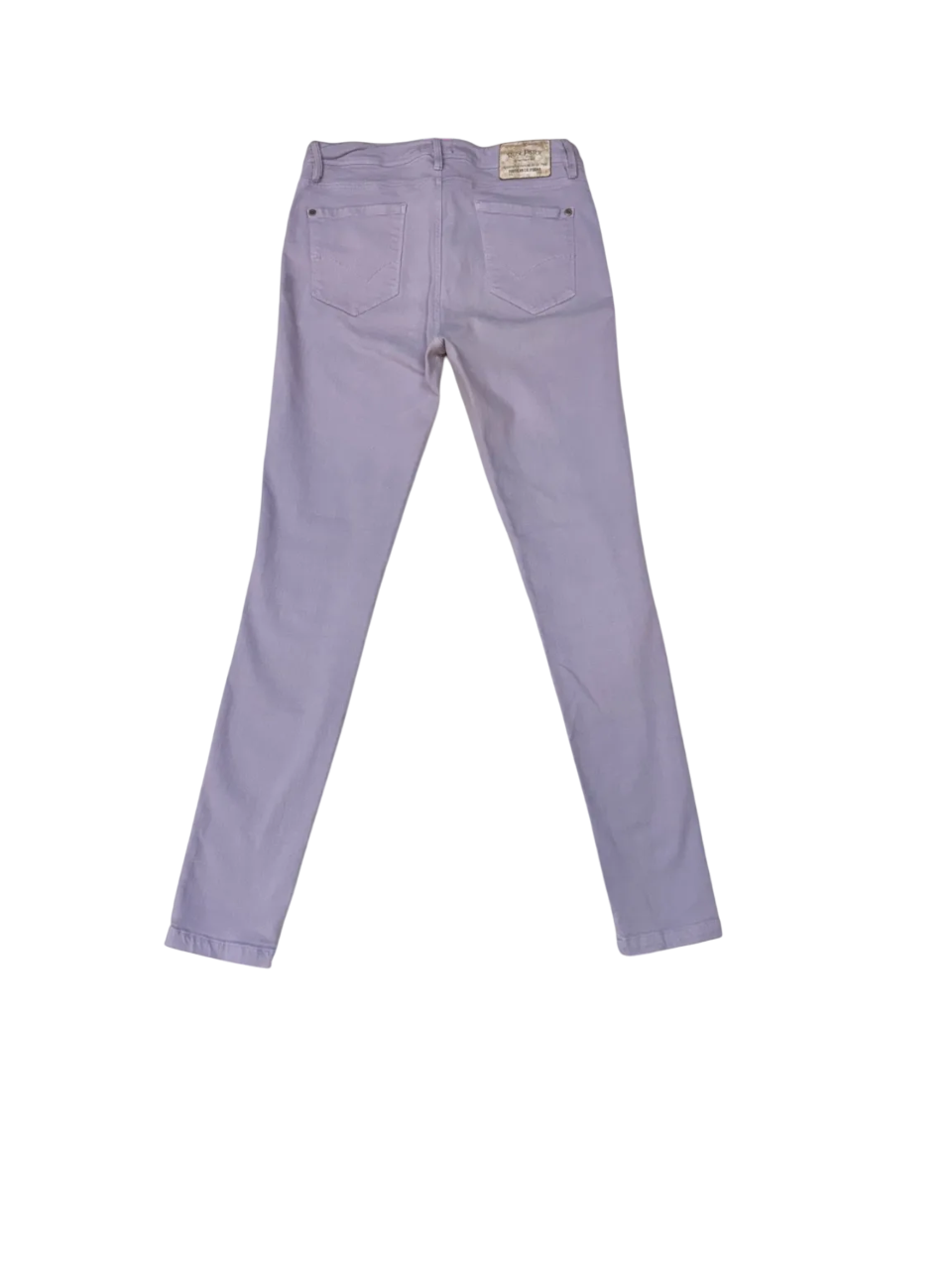 Jean skinny lila claro