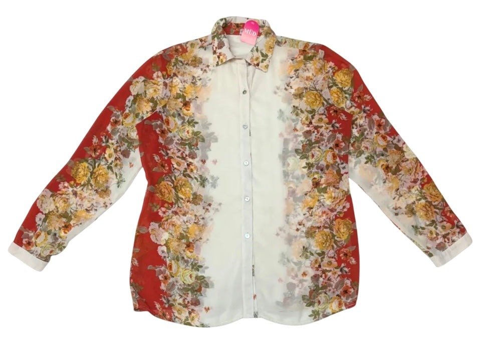 Blusa camisera floral