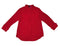 Blusa roja manga larga con cuello camisero